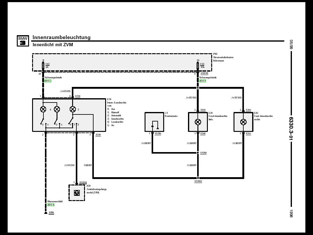 Bmw E46 Kabelbaum Schaltplan